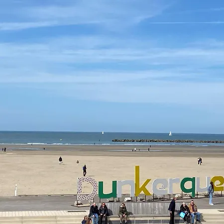 公寓 Face A Malo Avec Parking Prive 敦刻尔克